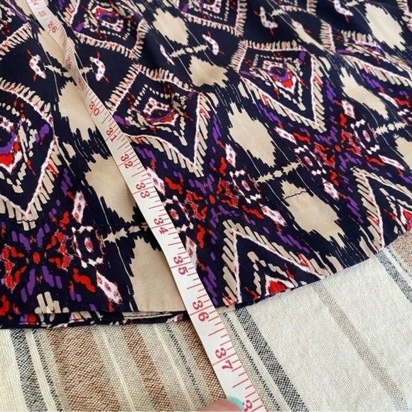 Holding Horses Anthropologie Purple Ikat Print Dress - Picture 13 of 16